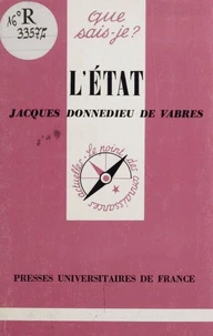 L'Etat. 9eme Edition