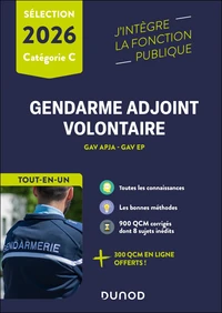 Epreuves de sélection Gendarme adjoint volontaire