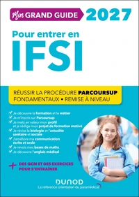 Mon grand guide IFSI pour entrer en école d'infirmier