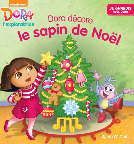  Dora - Dora décore le sapin de Noël.