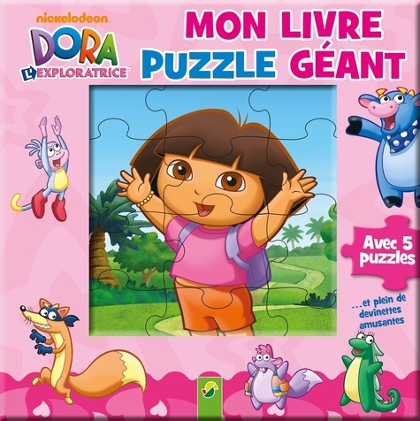  Dora - Dora l'exploratrice - Mon livre puzzle géant.