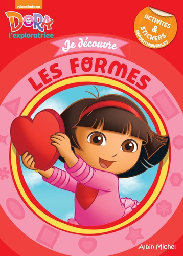  Dora - Je découvre les formes - Activités stickers.