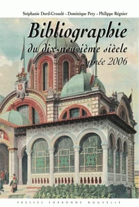 Bibliographie du dix-neuvième siècle
