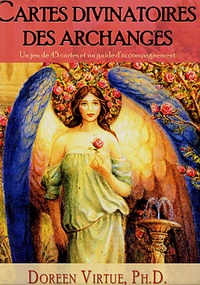 Doreen Virtue - Cartes divinatoires des Archanges - Un jeu de 45 cartes et un guide d'accompagnement.