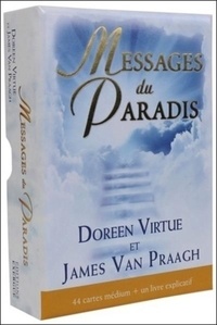 Doreen Virtue et James Van Praagh - Messages du paradis - 44 cartes médium.