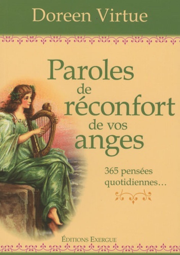 Paroles De Reconfort De Vos Anges 365 Pensees De Doreen Virtue Livre Decitre