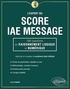 Dorone Parienti - L'expert du score IAE Message - 500 questions de raisonnement logique et numérique.