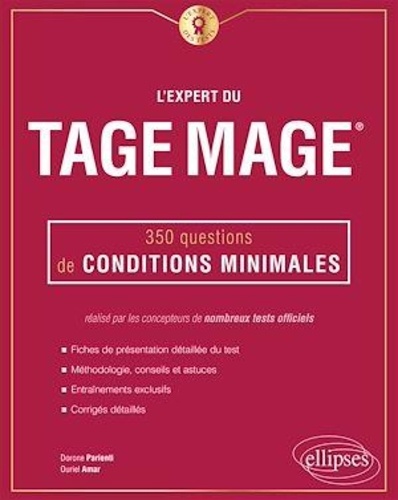 L'expert du Tage Mage®. 350 questions de conditions minimales