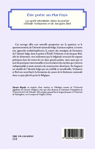 Etre poète au Plat Pays. La quête identitaire dans la poésie d'Emile Verhaeren et de Jacques Brel