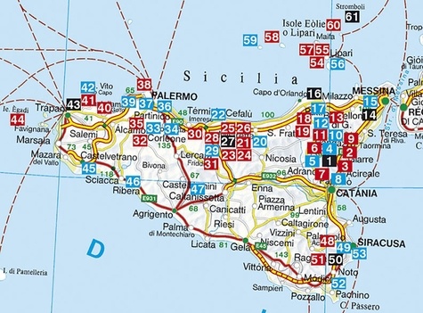 Sicile. Et les îles éoliennes. 61 itinéraires  Edition 2020