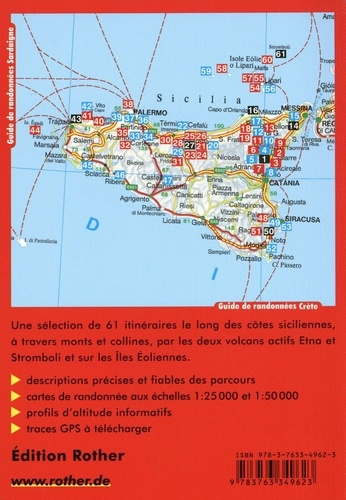 Sicile. Et les îles éoliennes. 61 itinéraires  Edition 2020