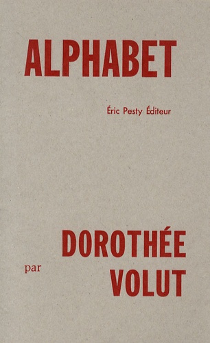 Dorothée Volut - Alphabet.