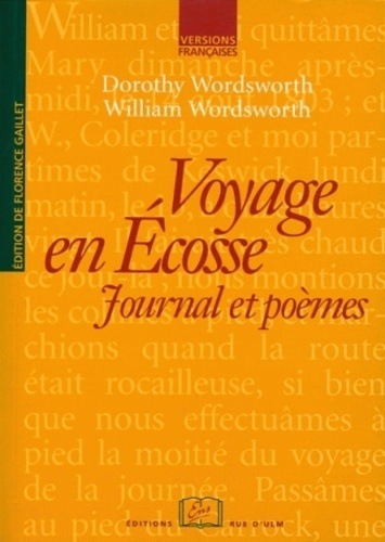 Voyage En Ecosse. Journal Et Poemes