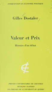 Valeur et prix