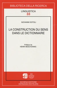 La construction du sens dans le dictionnaire