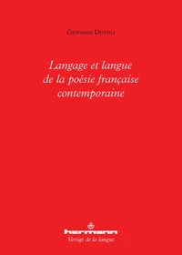 Langage et langue de la poésie française contemporaine