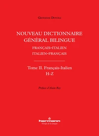 Nouveau dictionnaire général bilingue Français-italien/Italien-français