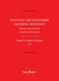Nouveau dictionnaire général bilingue Français-italien/Italien-français