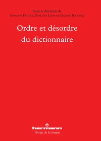 Ordre et désordre du dictionnaire