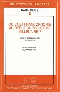 Où va la francophonie au début du troisième millénaire ?