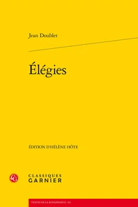 Elégies