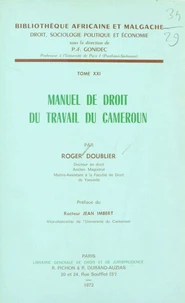 Manuel de droit du travail du Cameroun