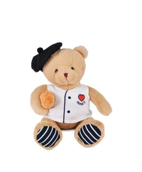 L’ours chef avec baguette