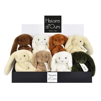 Le lapin 20 cm (assortiment x8)