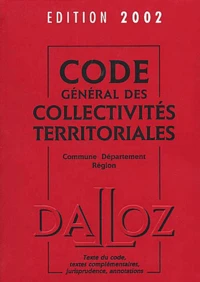 Code général des collectivités territoriales 2002