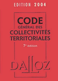 Code général des collectivités territoriales 2004
