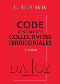 Code général des collectivités territoriales 2010