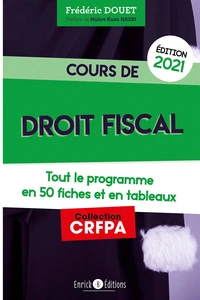 Cours de droit fiscal