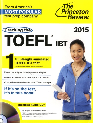 Douglas Pierce et Sean Kinsell - Cracking the TOEFL IBT. 1 CD audio