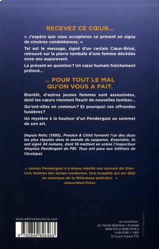 Une enquête de l'inspecteur Pendergast  Offrande funèbre