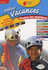 Hatier Vacances 6e vers la 5e