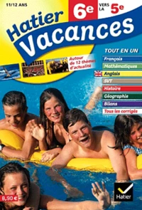 Hatier Vacances 6e