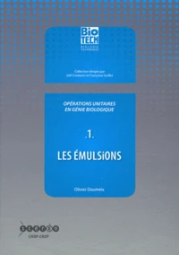 Opérations unitaires en génie biologique