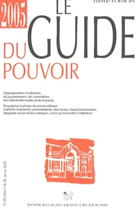 Le guide du pouvoir 2005