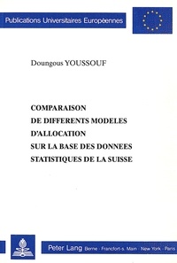 Doungous Youssouf - Comparaison de différents modèles d'allocation sur la base des données statistiques de la Suisse.