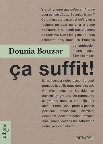 Dounia Bouzar - Ca suffit !.