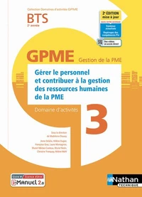 Gérer le personnel et contribuer à la gestion des ressources humaines de la PME BTS 2e année