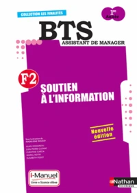 Soutien à l'information F2 BTS Assistant de manager 1e année