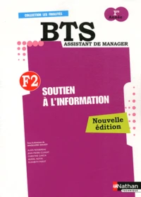 Soutien à l'information F2 BTS assistant de manager 1re année