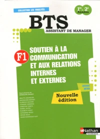 Soutien à la communication et aux relations internes et externes F1 BTS assistant de manager 1re & 2e années