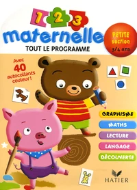1 2 3 Maternelle Petite section 3-4 ans