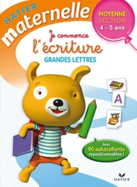 Je commence l'écriture Grandes Lettres Moyenne Section 4-5 ans