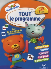 Tout le programme Petite Section 3/4 ans