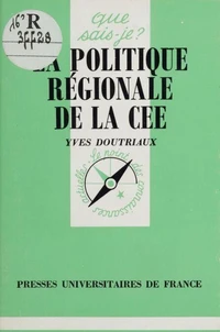 La politique régionale de la CEE