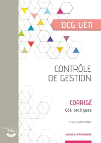 Contrôle de gestion - Corrigé
