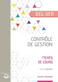 UE11- Contrôle de Gestion - Fiches de cours